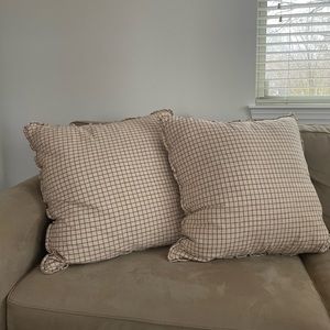 2 Target Euro Pillows